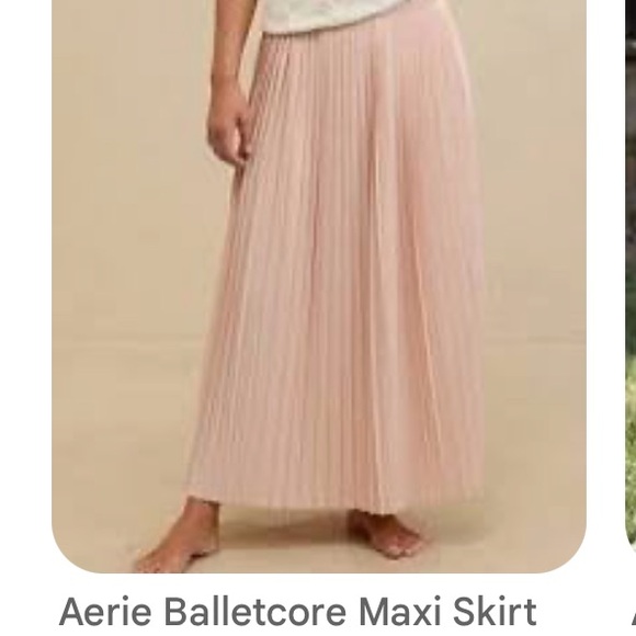 Aerie Balletcore Maxi Skirt - Picture 1 of 6